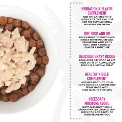 Born Carnivore Broths Salmon Cat Food Topper