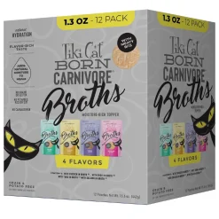 Born Carnivore Broths Variety Pack Cat Food Topper