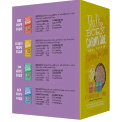 Born Carnivore Flavour Booster Variety Pack Dog Food Toppers