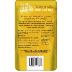 Born Carnivore Flavour Booster Chicken Recipe Bisque Dog Food Topper