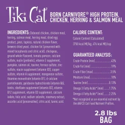 Born Carnivore High Protein Chicken, Herring & Salmon Meal Recipe Cat Food