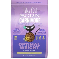 Born Carnivore Optimal Weight Turkey Recipe Adult Cat Food