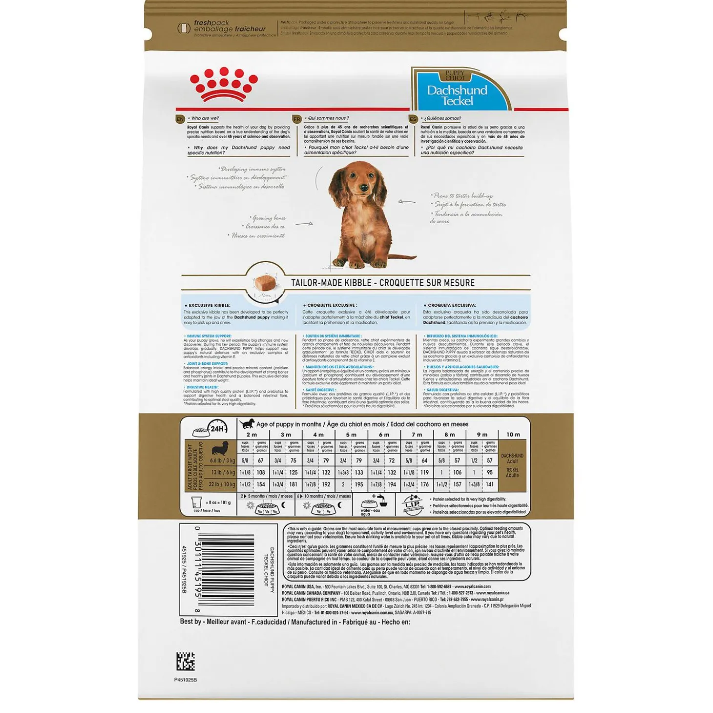 Breed Health Nutrition Dachshund Puppy Dog Food