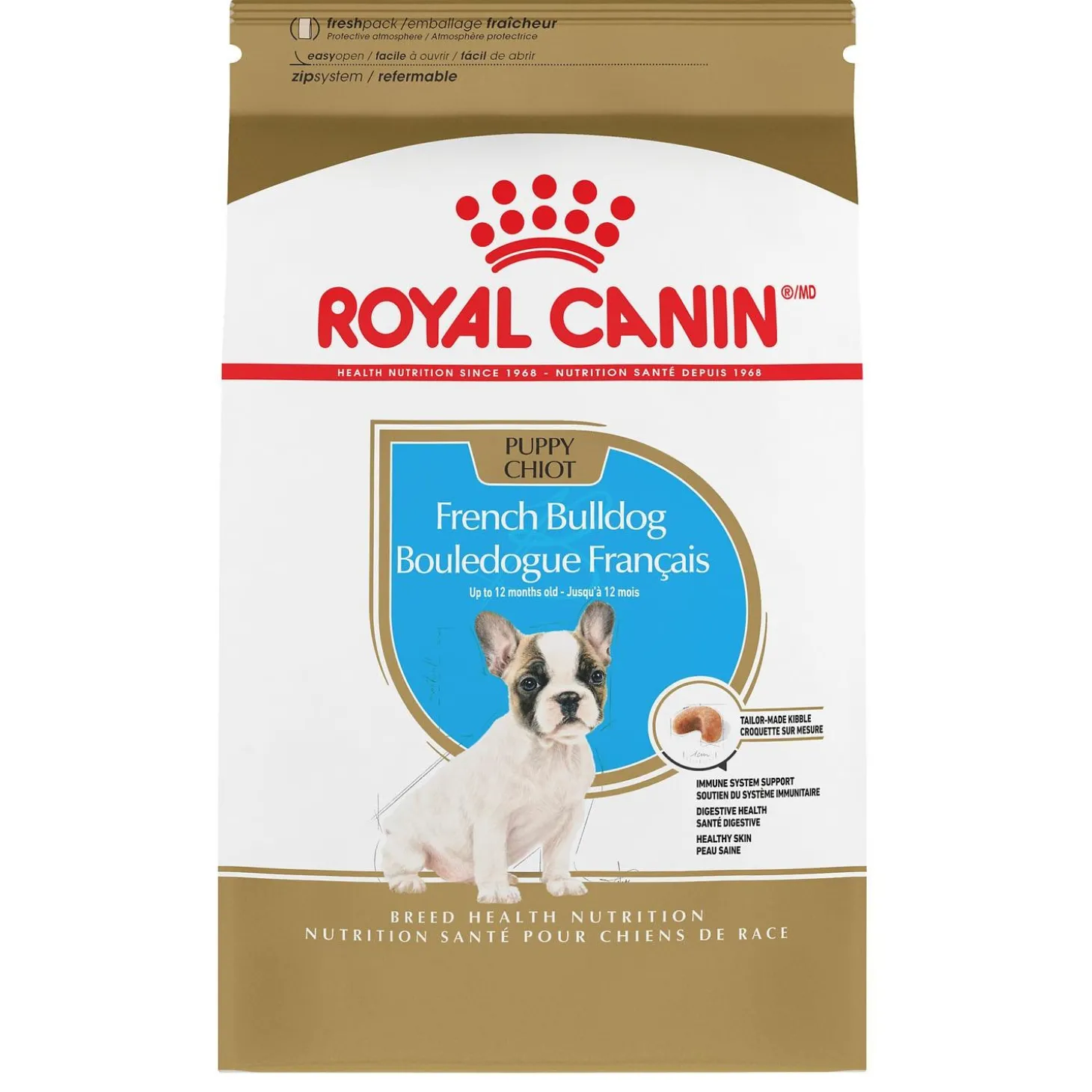 Breed Health Nutrition French Bulldog Puppy Dog Food
