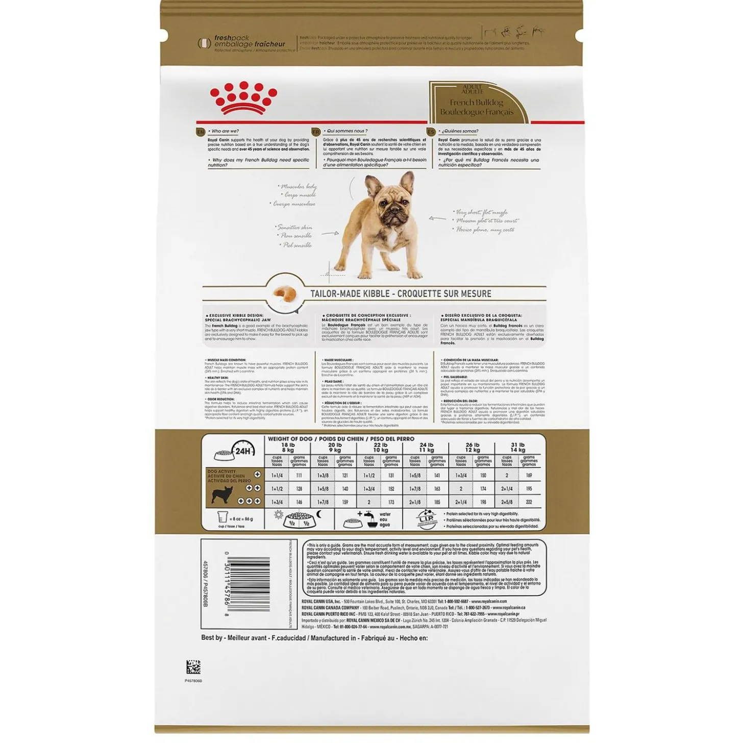 Breed Health Nutrition French Bulldog Adult Dog Food