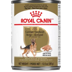 Breed Health Nutrition German Shepherd Loaf in Sauce Adult Dog Food