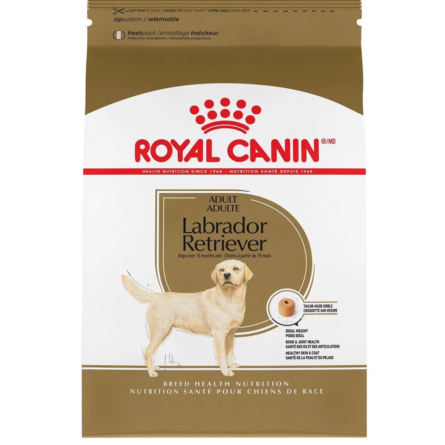 Breed Health Nutrition Labrador Retriever Adult Dog Food