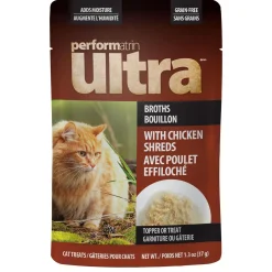 Broths with Chicken Shreds Cat Food Topper