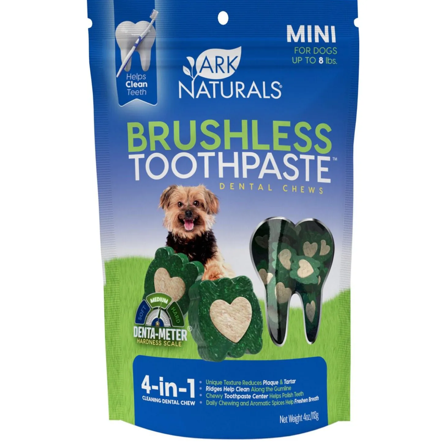 Brushless Toothpaste Dental Chew Mini