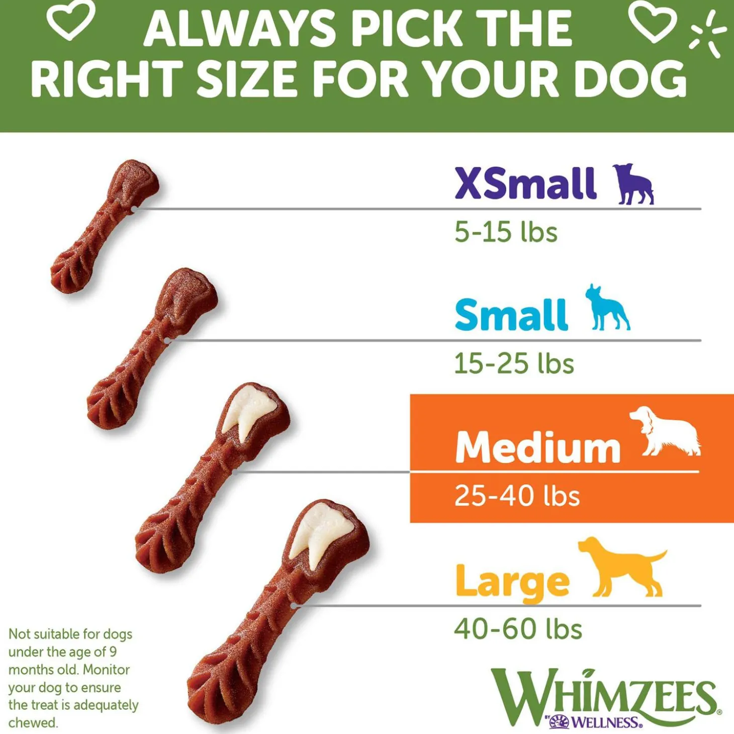 Brushzees Medium Chew Dog Treat