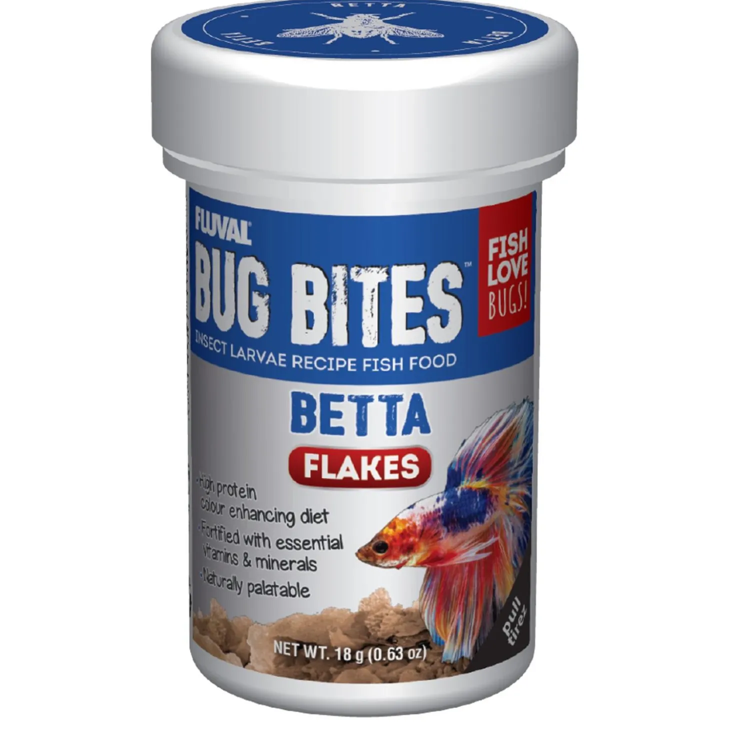 Bug Bites Insect Larvae Recipe Flakes Betta Food
