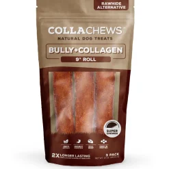 Bully Collagen 9in Rolls Dog Treats