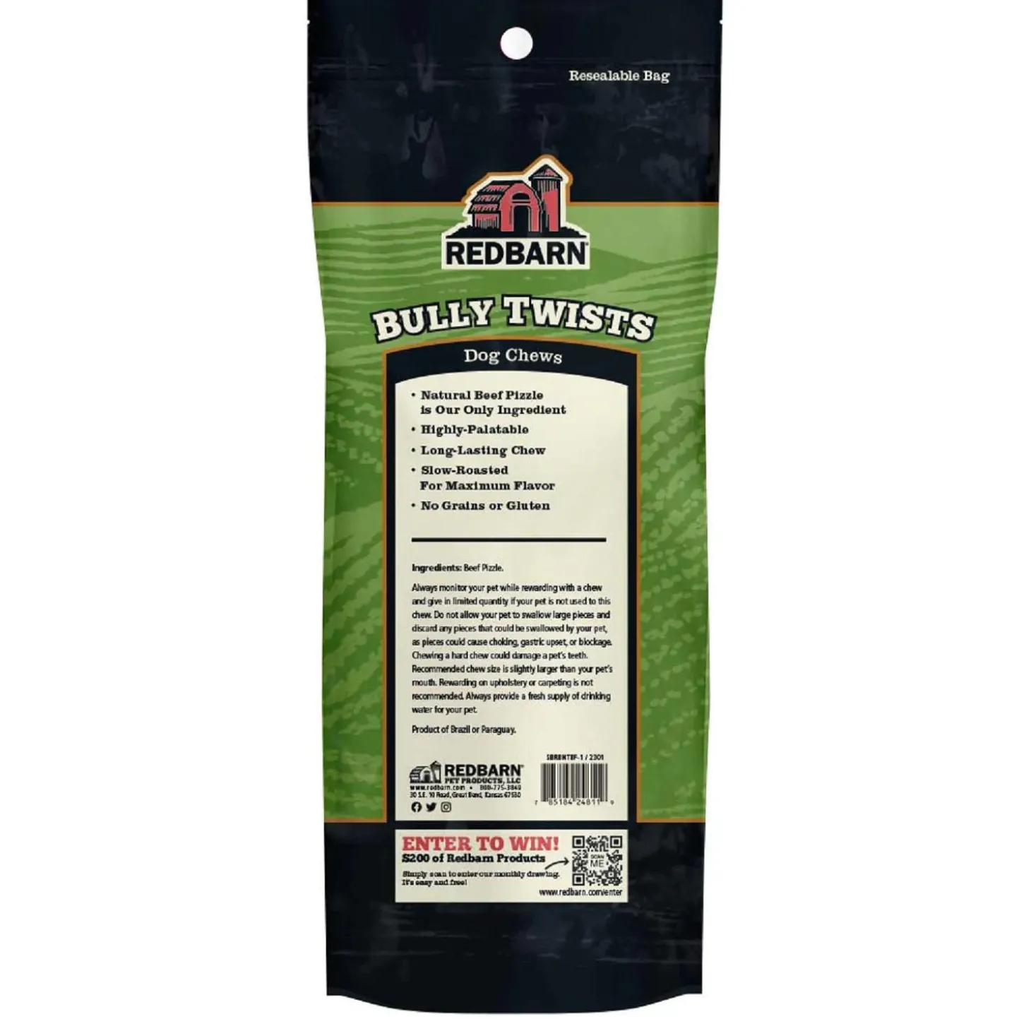 Bully Twists Dog Treats