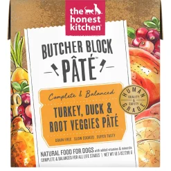 Butcher Block Turkey, Duck & Root Veggies Pate Dog Food