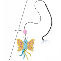Butterfly Window Teaser Cat Toy