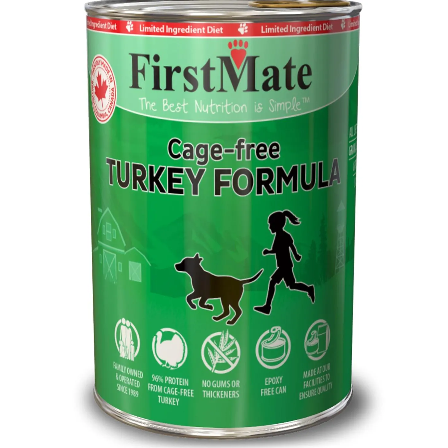 Cage Free Turkey Formula Dog Food