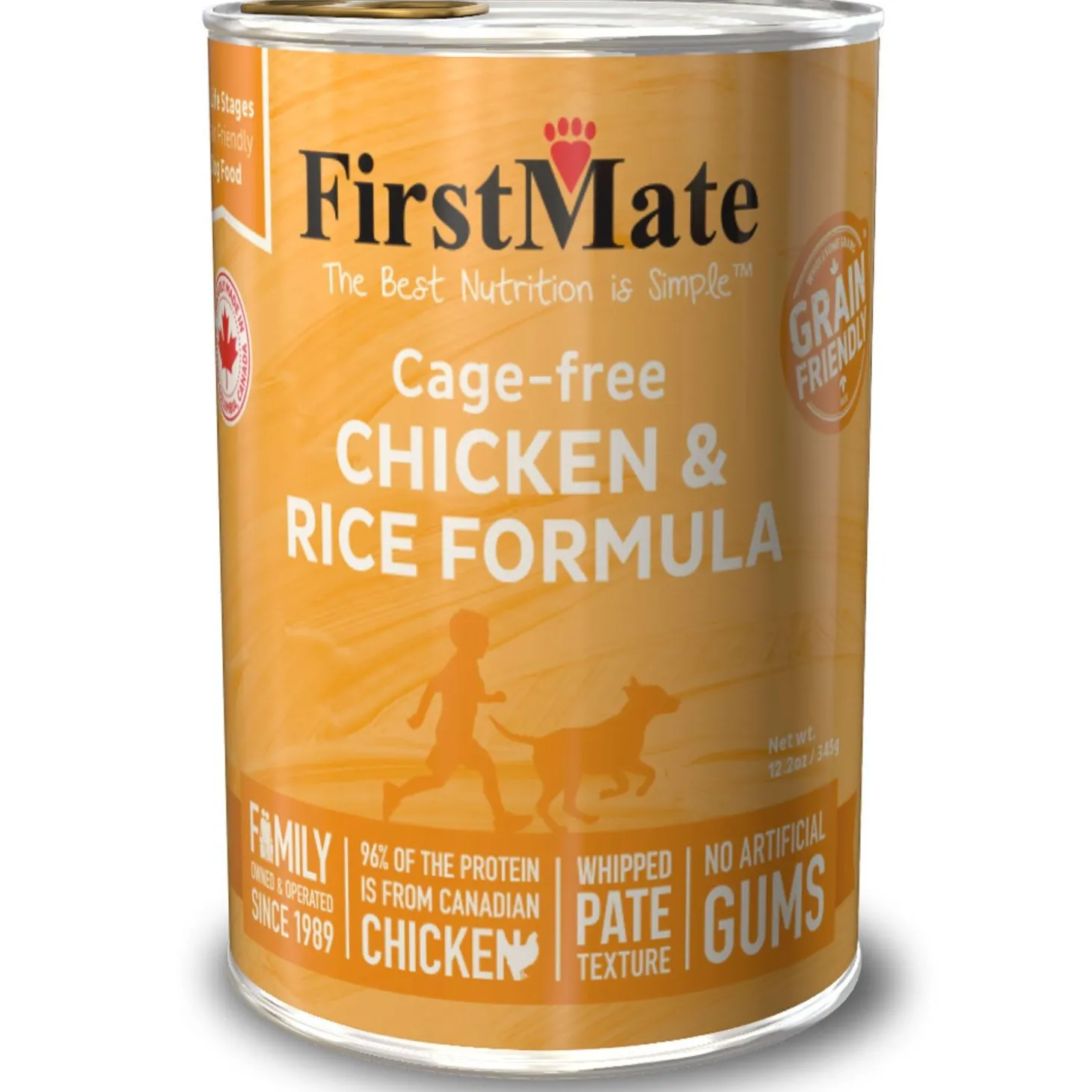 Cage-Free Chicken with Rice Grain Friendly Formula Dog Food
