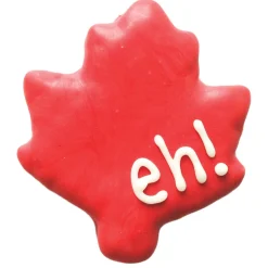 Canada Day eh! Leaf Dog Cookie
