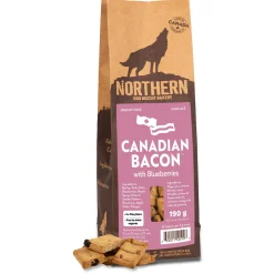 Canadian Bacon with Blueberries