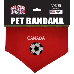 Canadian Soccer Embroidered Bandana