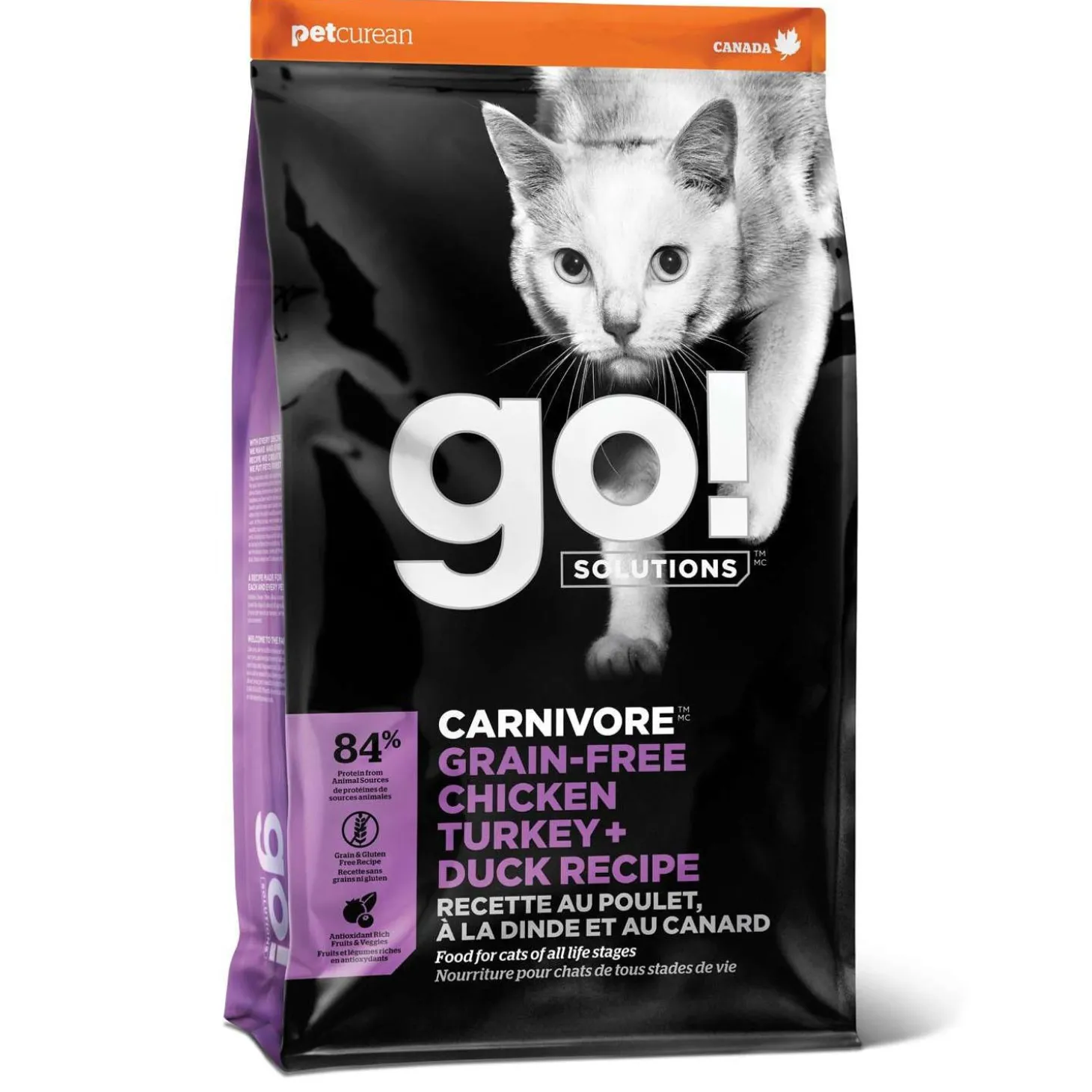 Carnivore Grain-Free Chicken, Turkey + Duck Recipe Cat Food