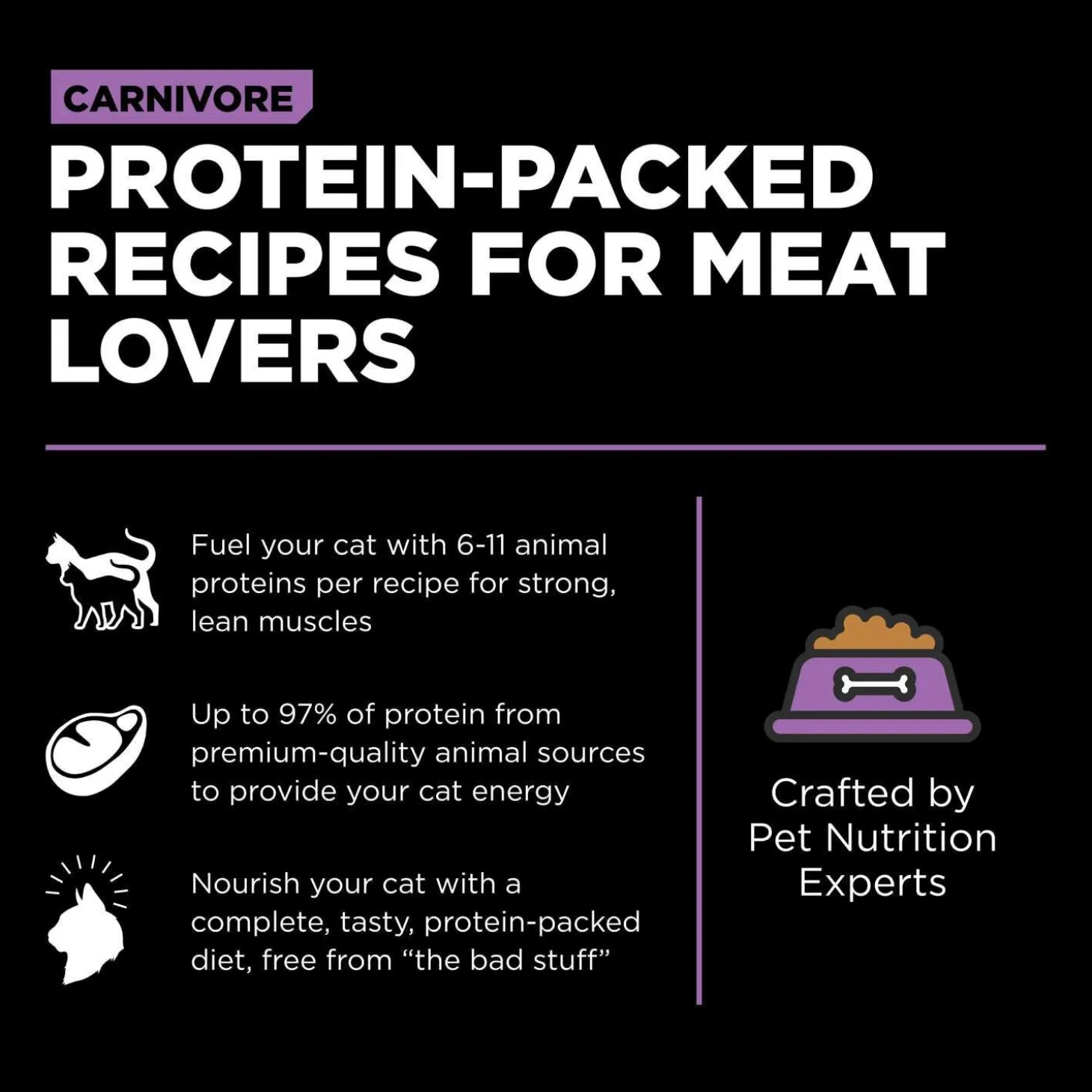 Carnivore Grain-Free Chicken, Turkey + Duck Recipe Cat Food