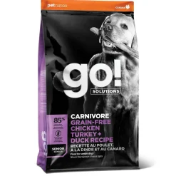 Carnivore Grain-Free Chicken, Turkey + Duck Recipe Senior Dog Food