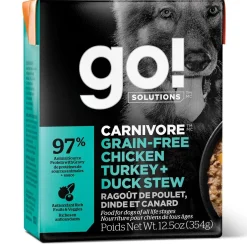 Carnivore Grain-Free Chicken, Turkey + Duck Stew Recipe Dog Food