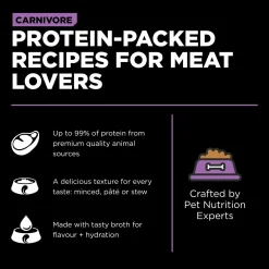 Carnivore Grain-Free Chicken, Turkey + Duck Pate Recipe Cat Food