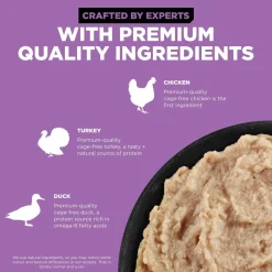Carnivore Grain-Free Chicken, Turkey + Duck Pate Recipe Cat Food