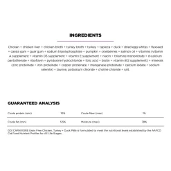 Carnivore Grain-Free Chicken, Turkey + Duck Pate Recipe Cat Food