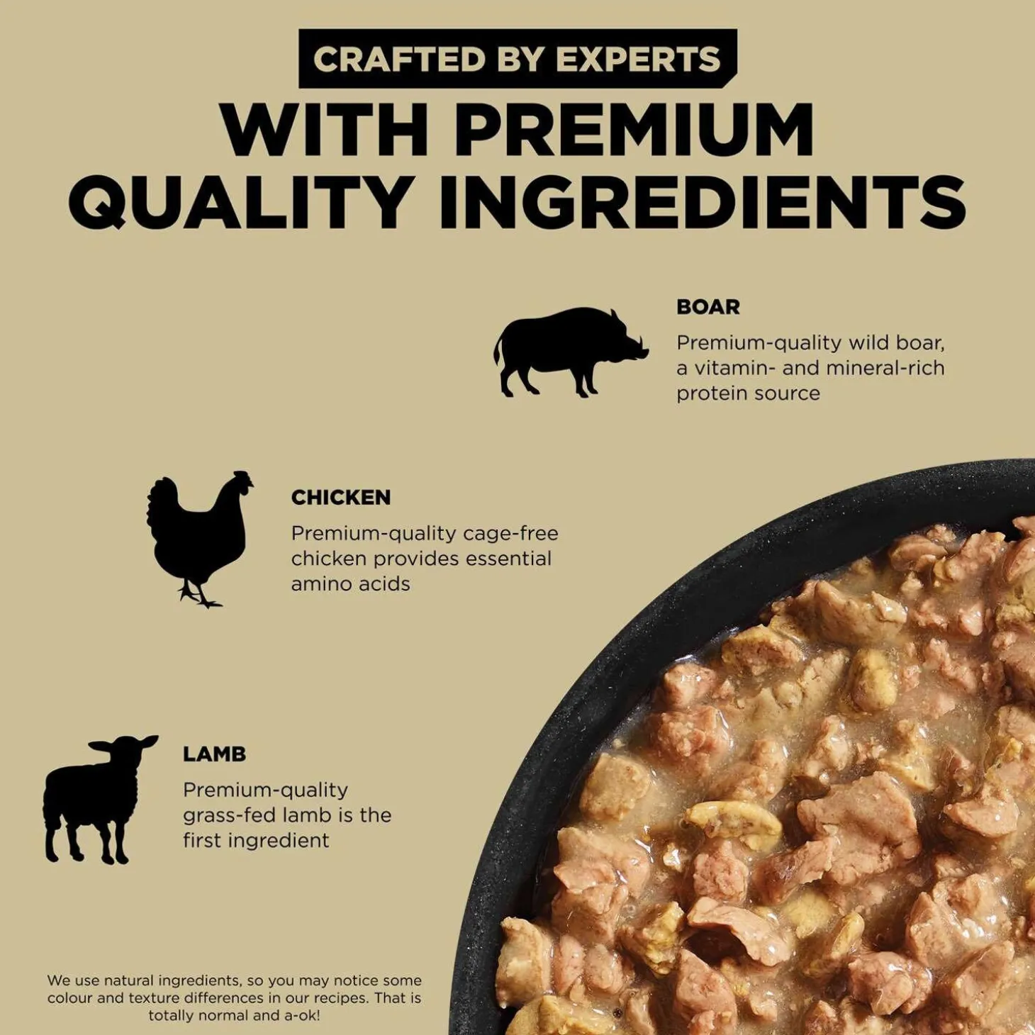 Carnivore Grain-Free Minced Lamb + Wild Boar Recipe Cat Food