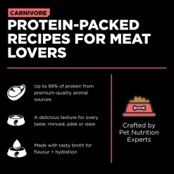 Carnivore Grain-Free Salmon + Cod Pate Recipe Cat Food