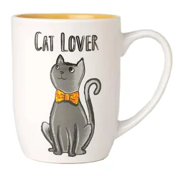 Cat Lover Mug - White