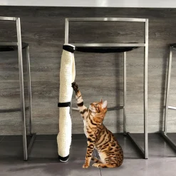 Cat Scratcher Pad with Hook & Loop Fasteners