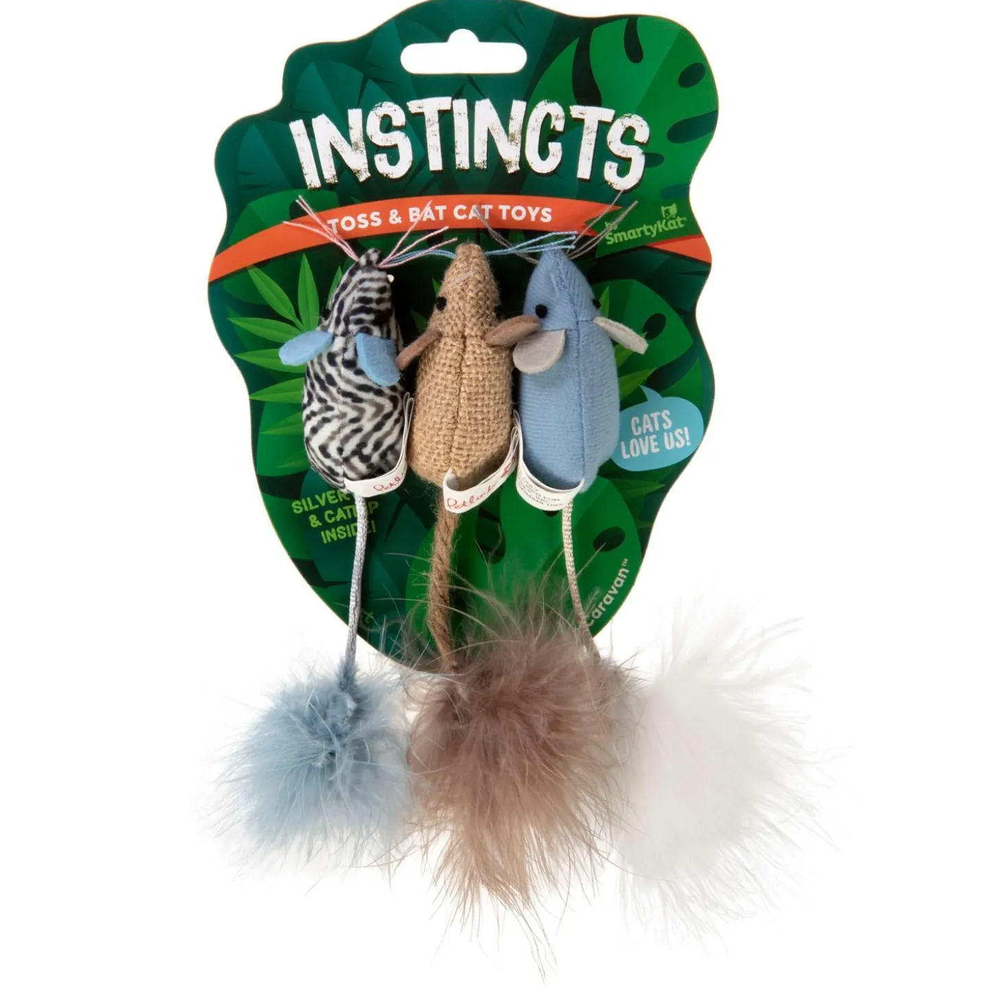 Catnip Caravan Mice Cat Toys