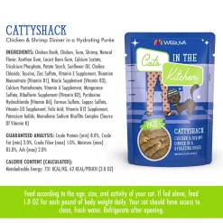 Cats in the Kitchen Cattyshack Chicken & Shrimp Dinner Adult Cat Food