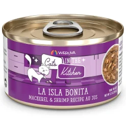 Cats in the Kitchen La Isla Bonita Mackerel & Shrimp Recipe Adult Cat Food