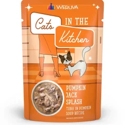 Cats in the Kitchen Pumpkin Jack Splash Tuna in Pumpkin Soup Recipe Adult Cat Food