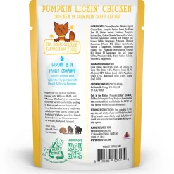 Cats in the Kitchen Pumpkin Lickin' Chicken in Pumpkin Soup Recipe Adult Cat Food