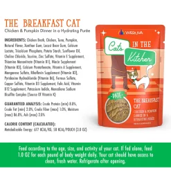 Cats in the Kitchen The Breakfast Cat Chicken & Pumpkin Dinner Adult Cat Food