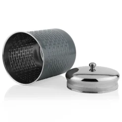 Charcoal Grey Stainless Steel Treat Jar