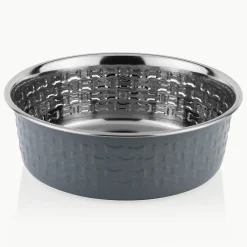 Charcoal Grey Stainless Steel Bowl