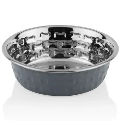 Charcoal Grey Stainless Steel Bowl