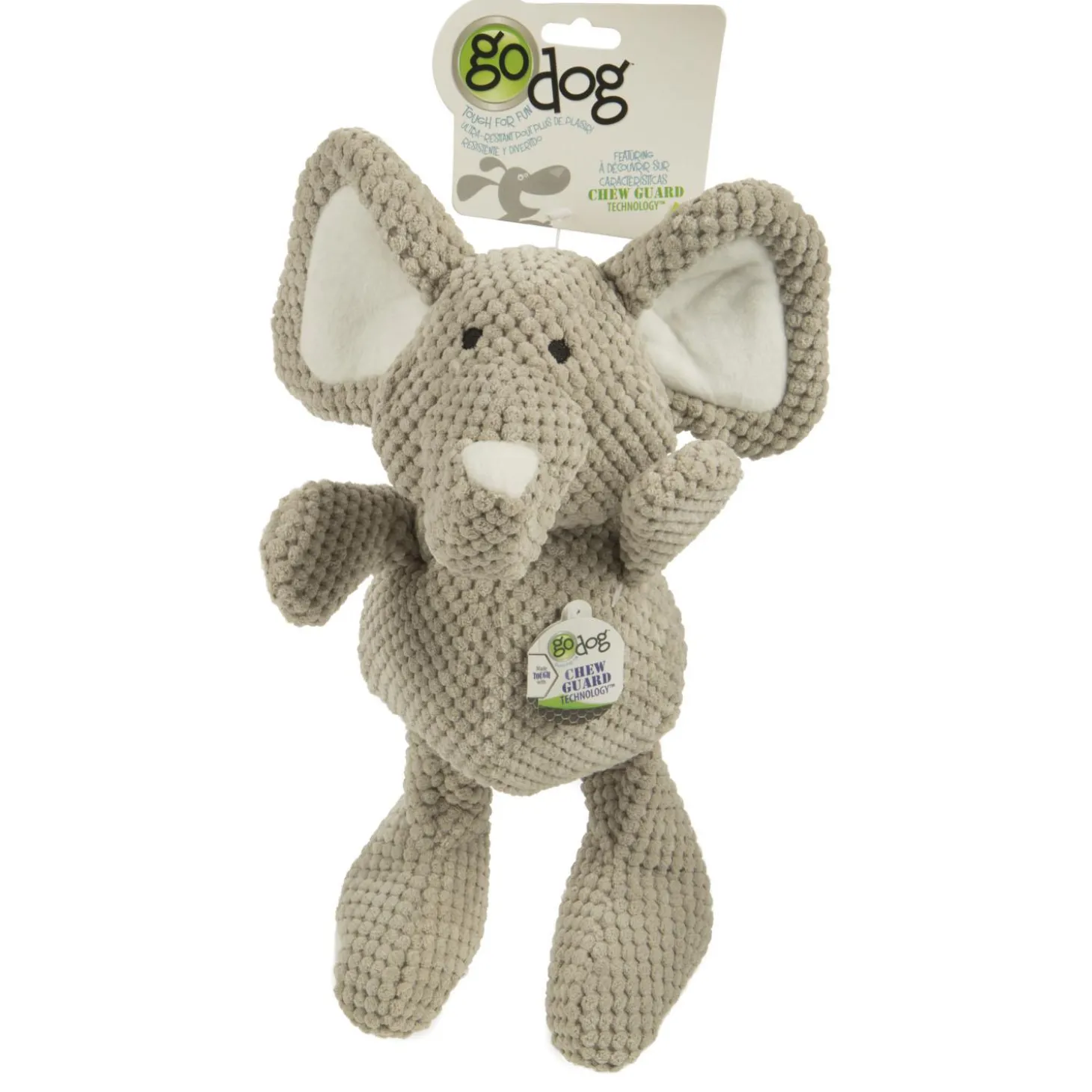 Checkers Elephant Dog Toy