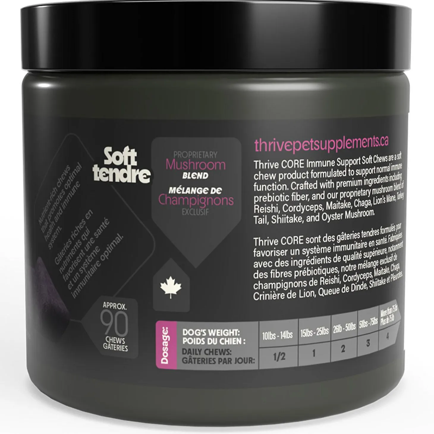 Chews Core Immune Support Pork & Apple Dog Supplement