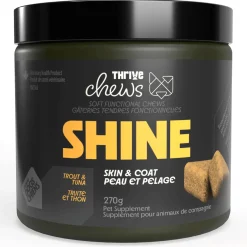 Chews Shine Skin & Coat Trout & Tuna Dog Supplement
