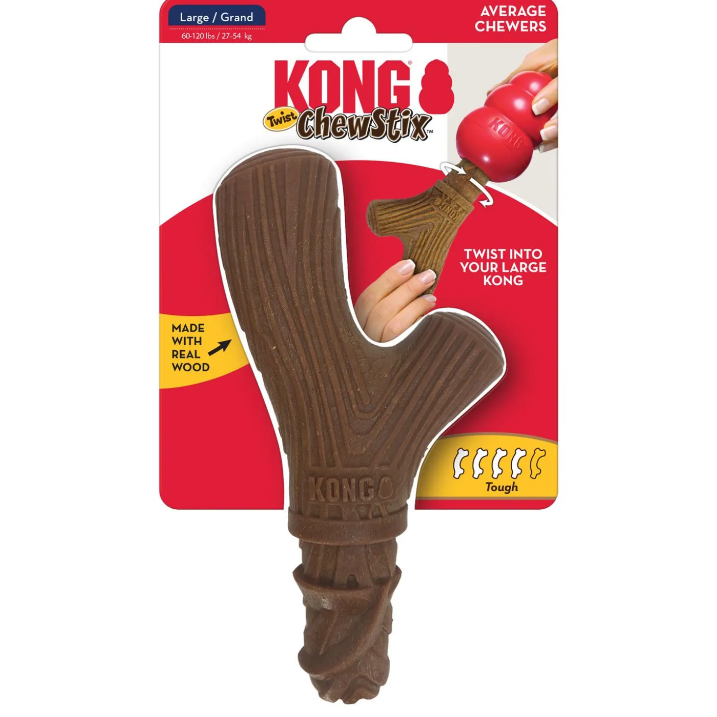 ChewStix Twist Dog Toy