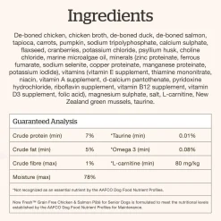 Chicken & Salmon Pate Senior Dog Food