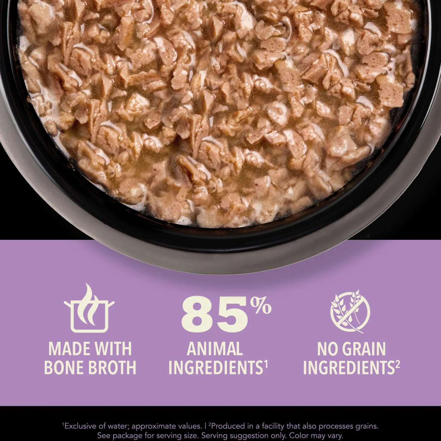 Chicken & Salmon Recipe Chunks in Broth Kitten Cat Food